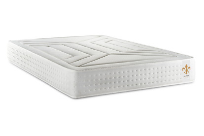 Ensemble Matelas Sommier 200x200 cm - Sommier Gris (en kit) - Vingt-Quatre