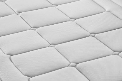 Ensemble Matelas Sommier 90x200 cm - Sommier Gris (en kit) - Trente