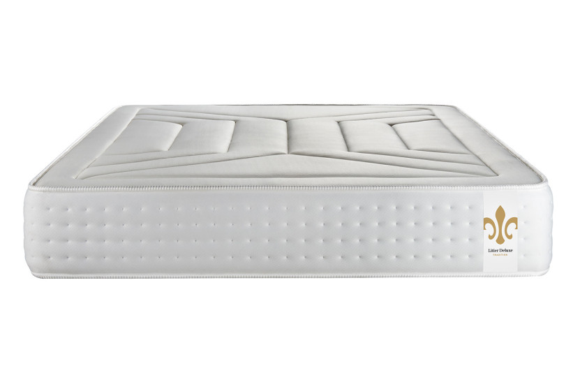 Matelas 140x200 cm Ressorts ensachés et Mémoire de forme - Vingt-Quatre