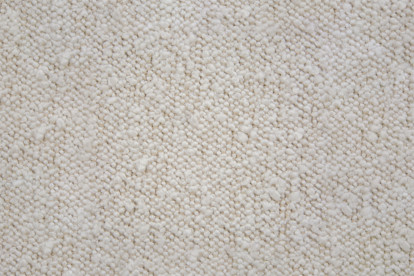 Tête de lit 135 cm Capitonnée - Tissu Bouclette Beige Clair