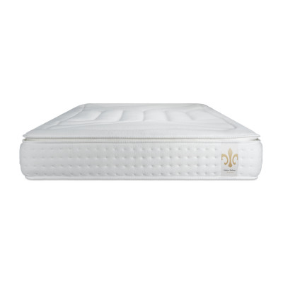 Ensemble Matelas Sommier 160x200 cm - 2 Sommiers Blanc - Vingt-Quatre PLUS