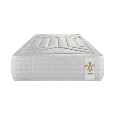 Ensemble Matelas Sommier 90x190 cm - Sommier Gris (en kit) - Vingt-Quatre