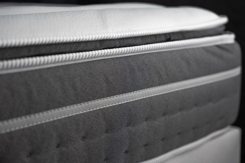 Ensemble Matelas Sommier 160x200 cm - 2 Sommiers Blanc - Trente PLUS