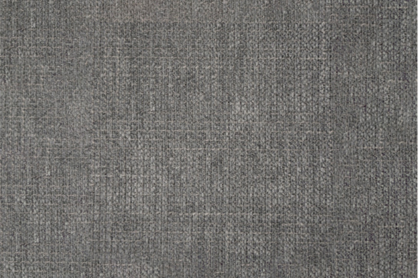 Tête de lit 200 cm Capitonnée - Tissu Toile Natté Gris Anthracite