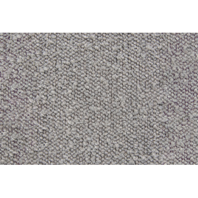 Tête de lit 135 cm Capitonnée - Tissu Bouclette Gris