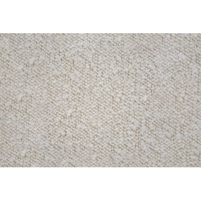 Tête de lit 140 cm Capitonnée - Tissu Bouclette Beige Clair