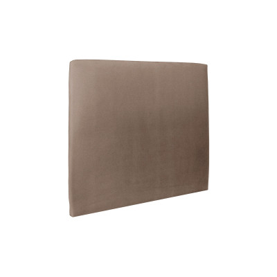 Tête de lit 180 cm Tapissée - Tissu Velours Taupe